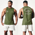 Workout Vest Men's Tops Outdoor Running Leisure Exercise Sleeveless