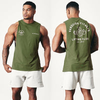 Workout Vest Men's Tops Outdoor Running Leisure Exercise Sleeveless