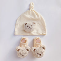 Spring Baby Boys And Girls Socks Hat Suit