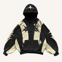 Fashion Casual Printed Polyester Sweater
