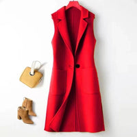 Fashionable Elegant Versatile Womens Cardigan Vest