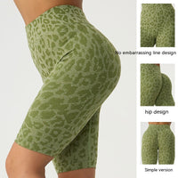 Running Sports Peach Yoga Shorts