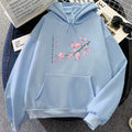 Womens Fashionable Printed Casual Loose Hoodie