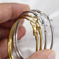 Fashionable Round Wire Mm Earrings