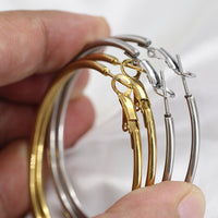Fashionable Round Wire Mm Earrings