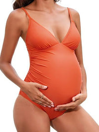 New Pregnant Women's Swimwear Sexy Beach Fashion One Piece Swimwear