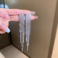 Stylish Letter-shaped Tassel Earrings