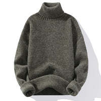Sweater Soft Sweater Men's Slim-fit Thickened Pullover Bottoming Shirt