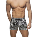 Zebra Print Lace-up Low Waist Sexy Beach Pants