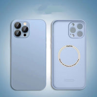 Magnetic Suction Machine Frosted Glass Phone Case