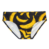 Men's Banana Fashion Printing Swim Briefs