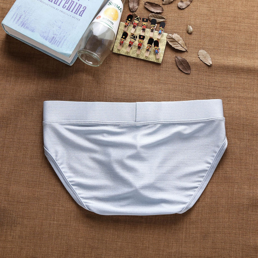 Men's Low Waist Nylon Brushed Briefs