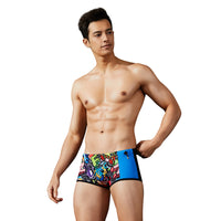 Men's Fashion Casual Seaside Printed Swimming Trunks