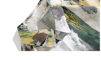 Retro Oil Painting Shirt For Men And Teenagers