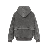 Men's And Women's Loose Personality Fleece-lined Sweatshirt