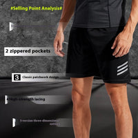 Sports Shorts Men's Loose Five Points Running Leisure Beach