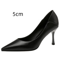 Spring New Women's Stiletto Pointed Toe French High Heels