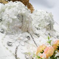 Western-style Flower Suspenders With Fishbone Tops Inside And Outside