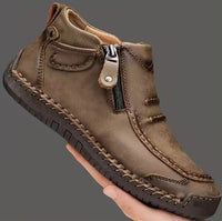 Chelsea Plus Size Men's Shoes Casual Slip-on Flat High Top