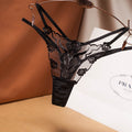 Sexy See-through Embroidered Mesh Ladies Panties