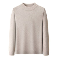 Thick Warm Sweater Half Turtleneck Simple All-matching Base