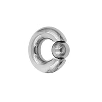 Titanium Steel Clip Ball Ring Spring Piercing Jewelry