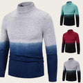 Mens Mid-Neck Thermal Gradient Sweater