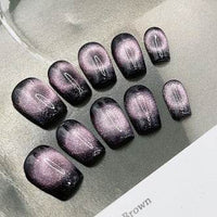 Women's Handmade Cat's Eye Wear Nail Tip