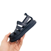 Children's Fashionable Simple Woven Closed Toe Sandals