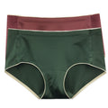 Mid-waist Silk Underwear Antibacterial Comfortable Seamless Classic Girl