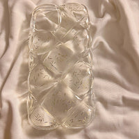 Advanced Rhombic Gold Foil Glitter Mobile Phone Case