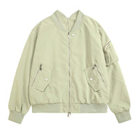 Two-way Zipper Stitching Detachable Jacket