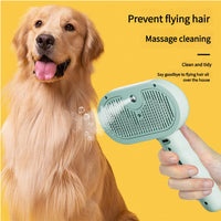 New Chevaroo Horse Steam Brush, Chevaroo 3-in-1 Self-Cleaning Steam Pet Brush For Shedding, Pet Steam Brush, Silicone Bristle Head 360 Rotating Pet Steam Brush