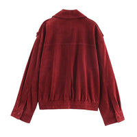 New AutumnWinter Suede Jacket For Women