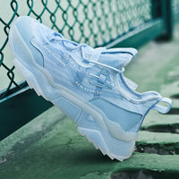 Low Top Solid Color Casual Daddy Shoes