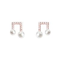Movement Notes Pearl Earrings Women