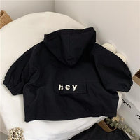 Children's Letters Anorak Men And Women