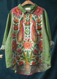 Casual Long Sleeve Shirt Print