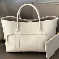 Women's Single Shoulder Handbag In Genuine Leather