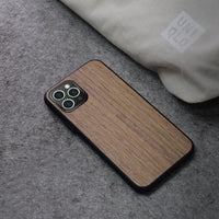 Compatible with Apple, Ultra-thin Apple 11 Mobile Phone Case Solid Wood Iphonexs All-inclusive Protective Cover