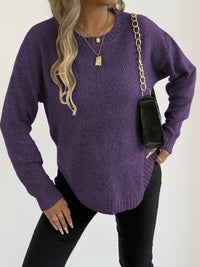 Fashion Loose Flower Velvet Women's Pullover Bottoming Sweater