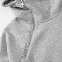 Simple High Street Fashion Brand Design Pullover Loose Hoodie