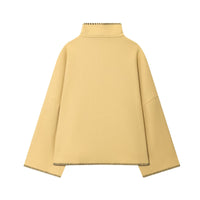 Women's Turtleneck Long Sleeve Baggy Coat