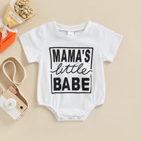 Baby Letter Print Crawling Suit Jumpsuit