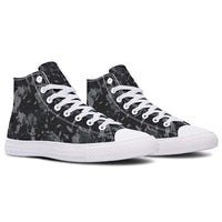 Printed Couple High-top Canvas Shoes