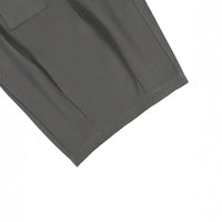 Plus-size Mens Casual Trendy Workwear Capri Pants Dress Pants