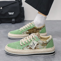 Spring And Summer New Casual Breathable Soft Bottom Soft Surface Versatile Wear-resistant Casual Men's Shoes