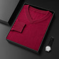 Cashmere Sweater Men's V-neck Loose
