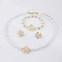 New Floral Design Womens Jewelry Set