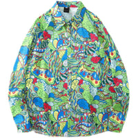 Men's Loose Trendy Retro Long Sleeve Shirt